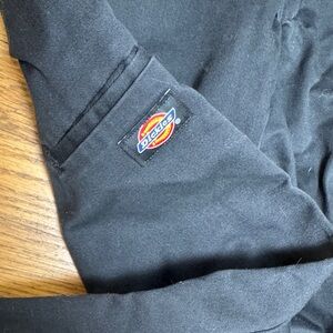 Dickies Black Casual Pants with Logo